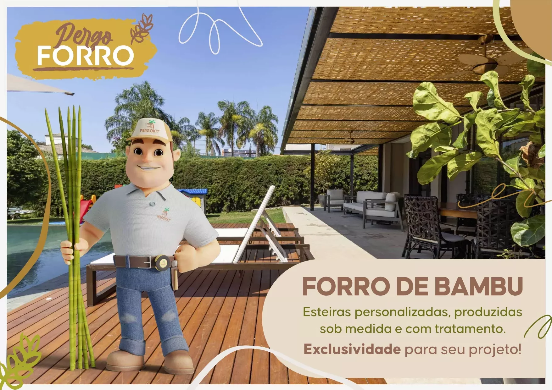 Forro-de-bambu