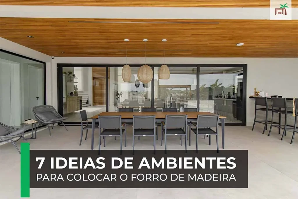 Transforme Seus Ambientes com Elegância: 7 Ideias de Onde Utilizar o Forro Ripado de Madeira