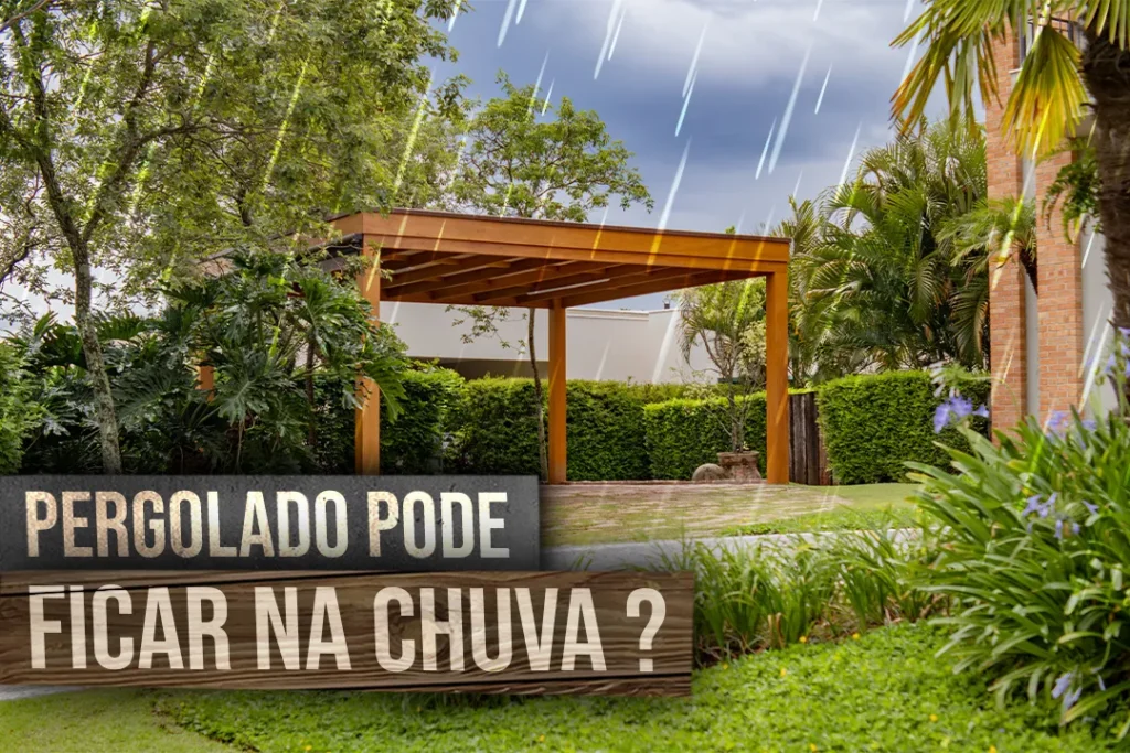 Pergolado de Madeira e Exposição à Água: O Que Você Precisa Saber
