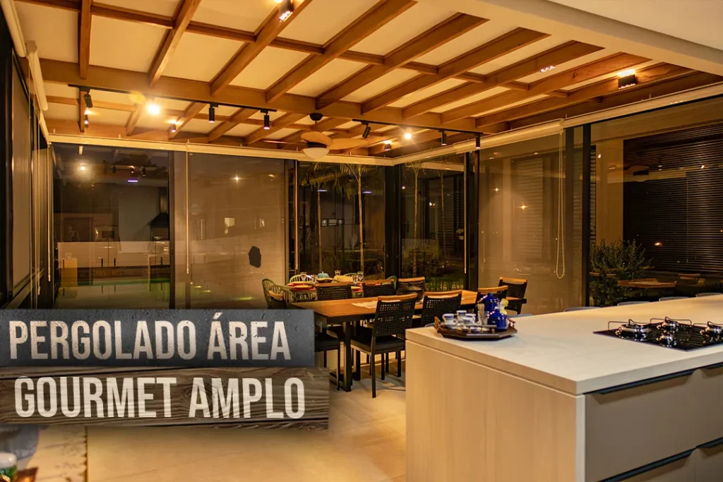 Pergolado Gourmet Amplo: 5 Dicas para Aproveitar Bem o Espaço